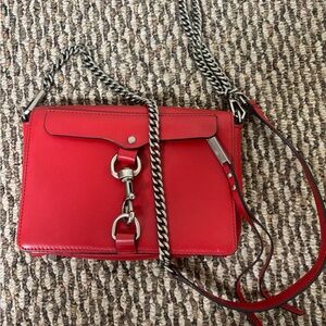 Rebecca Minkoff Cherry Red Crossbody Bag